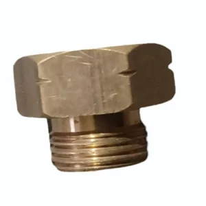 Golden Brass Hex Nipple